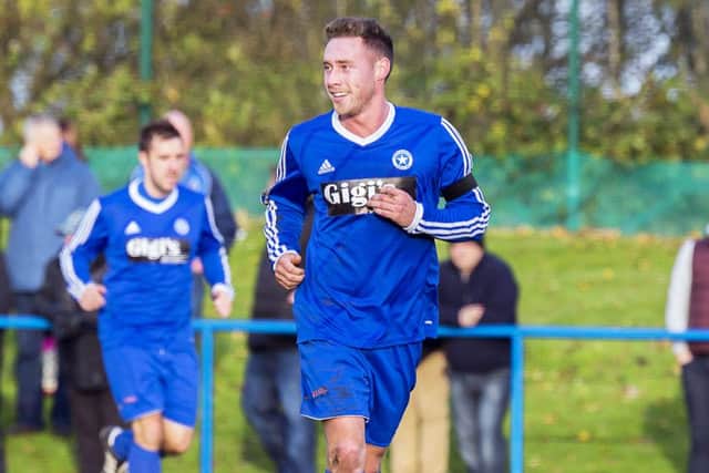 Craig Thomson playing for Newtongrange Star last November. Picture: Malcolm McCurrach