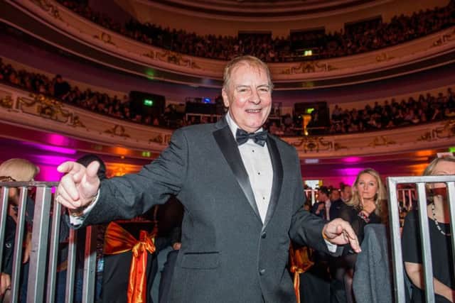 Alan Longmuir checks out the Usher Hall. Picture: Ian Georgeson