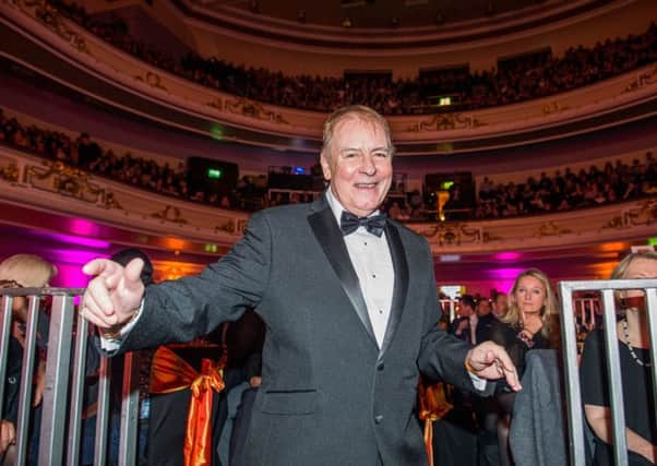 Alan Longmuir checks out the Usher Hall. Picture: Ian Georgeson
