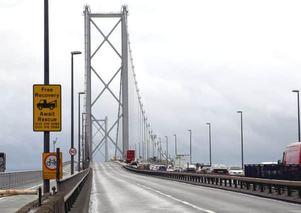 The Forth Road Bridge will remain closed to almost all traffic until the New Year while repair works are carried out. Picture: Lisa Ferguson