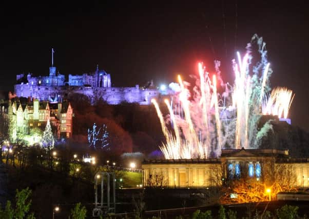Organisers will look to keep Edinburgh safe during the celebrations over Christmas and New Year. Picture: Jane Barlow