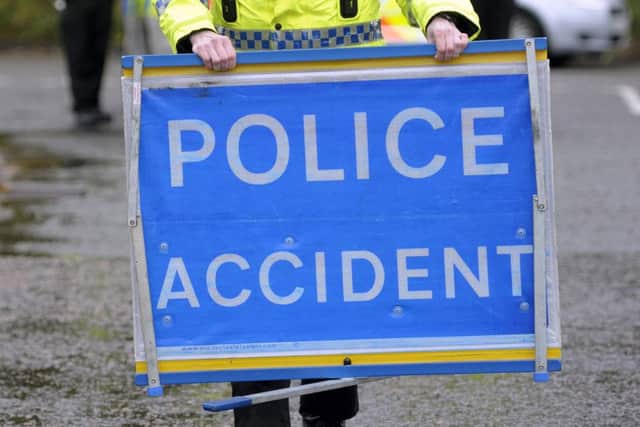The collision happened on the A68 near Pathhead. Picture: John Devlin