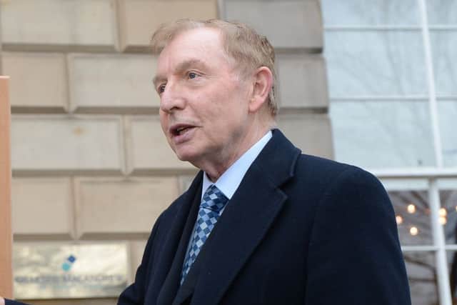 Sir Tom Farmer will receive the award next year. Picture Neil Hanna