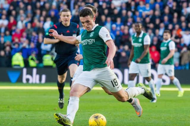 John McGinn put in a series of impressive performances during November. Pic: Ian Georgeson