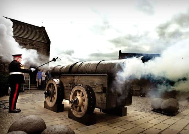 Mons Meg, the six-tonne cannon which sits in Edinburgh Castle, is recognised as the worlds most famous medieval gun. Picture: David Moir