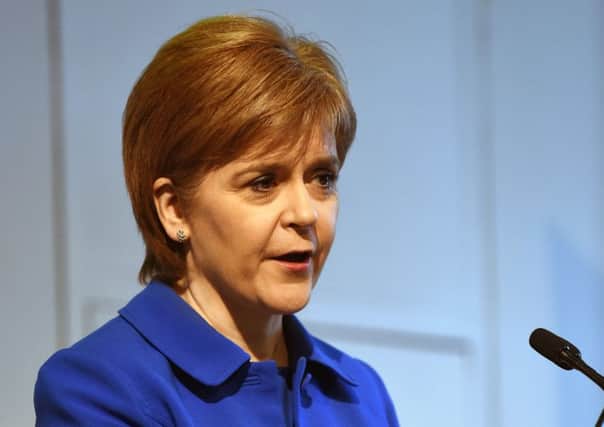 First minister Nicola Sturgeon was slammed by critics for the underspend. Picture: Lisa Ferguson