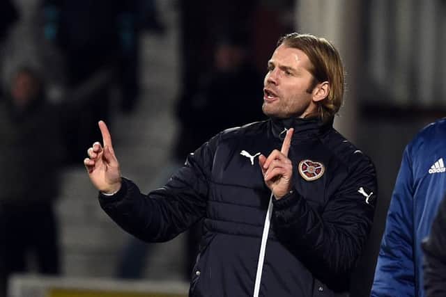Hearts' Robbie Neilson. Picture: Lisa Ferguson