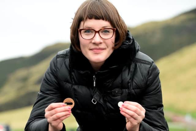 Edinburgh woman Johanna Holtan is to launch the product Penny in Yo Pants. Picture: Lisa Ferguson