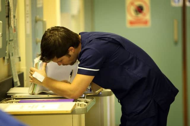 Mental ill-health is taking its toll at NHS Lothian. Picture: Christopher Furlong/Getty Images