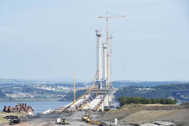 Queensferry Crossing. File picture: Greg Macvean
