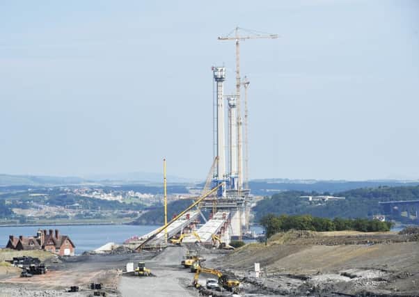 Queensferry Crossing. File picture: Greg Macvean