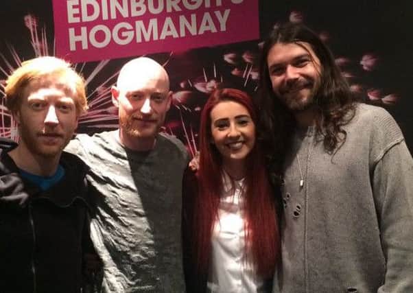 Our reporter Courtney Cameron met the band ahead of their Hogmanay headline slot.