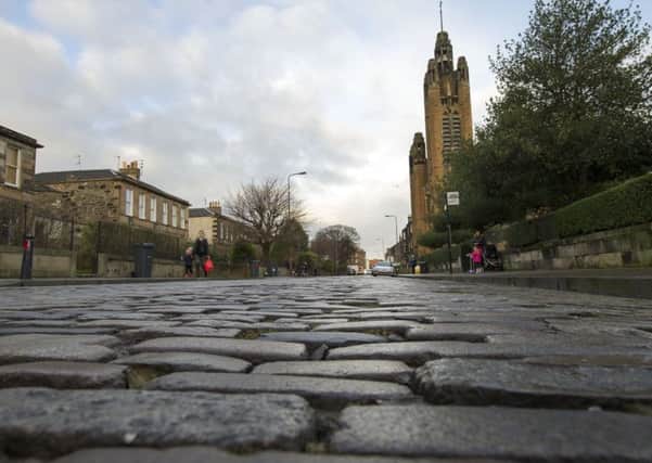 Council has decided to replace the setts with asphalt. Picture: Ian Rutherford