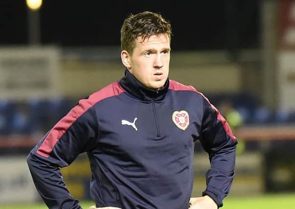 Danny Swanson hasn't featured in Hearts' last two matchday squads