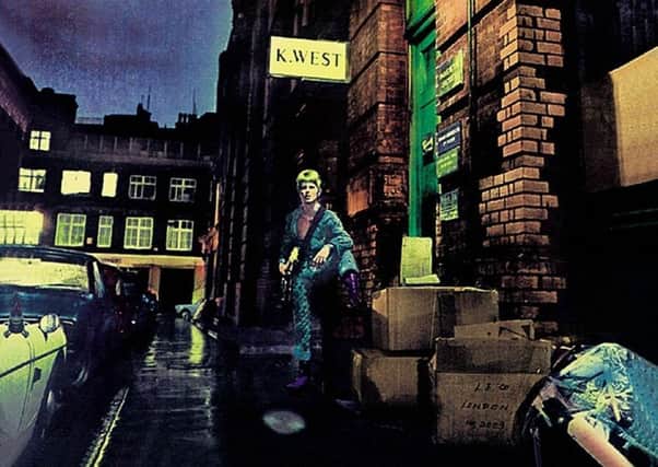 David Bowie's Ziggy Stardust album cover.