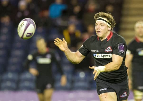 Hamish Watson is keen to get some game-time for Edinburgh on Friday when they face Agen. Pic: SNS