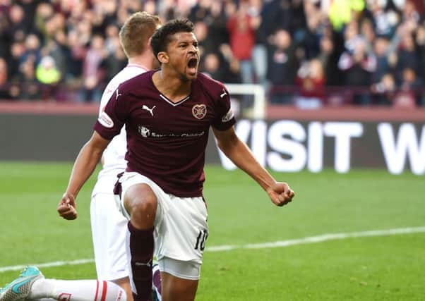 Osman Sow has scored 11 goals in 26 games so far this season. Picture: SNS