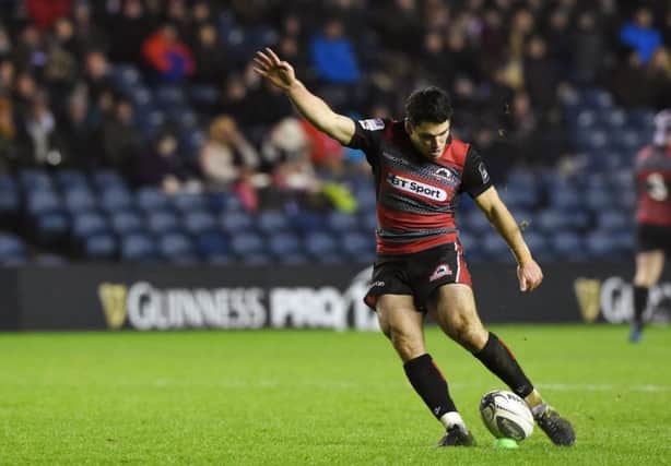 Sam Hidalgo-Clyne has committed to Edinburgh until May 2018. Picture:  Gary Hutchison/SNS/SRU
