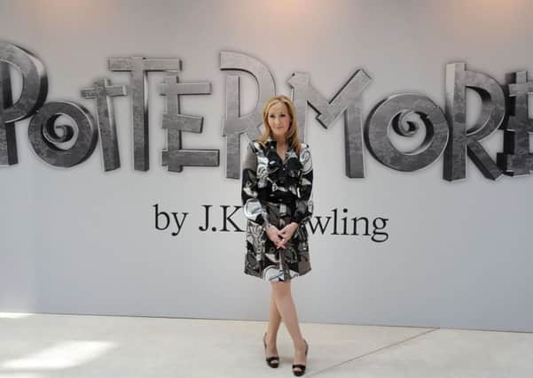 JK Rowling at the launch of Pottermore in 2011. Picture: Carl Court/Getty