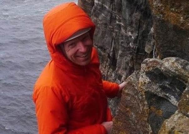 Lead climber Simon Davidson, one of the two killed in Glencoe at the weekend. Picture: Contributed