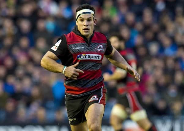 Edinburgh Rugby's John Hardie is likely to be involved in the Scotland set-up. Pic: SNS