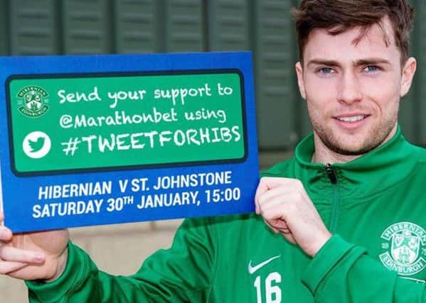 Lewis Stevenson encourages fans to send their messages