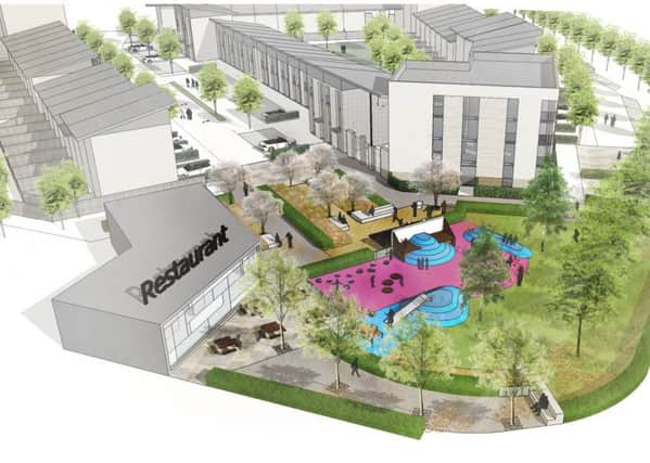 Artist's impression of the proposed Craigmillar town centre scheme. Picture: 

EDI Group