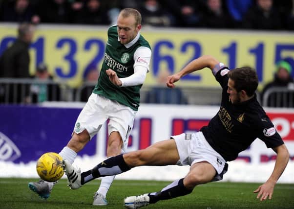 Dylan McGeouch has been in fine form for Hibs recently. Pic: Michael Gillen