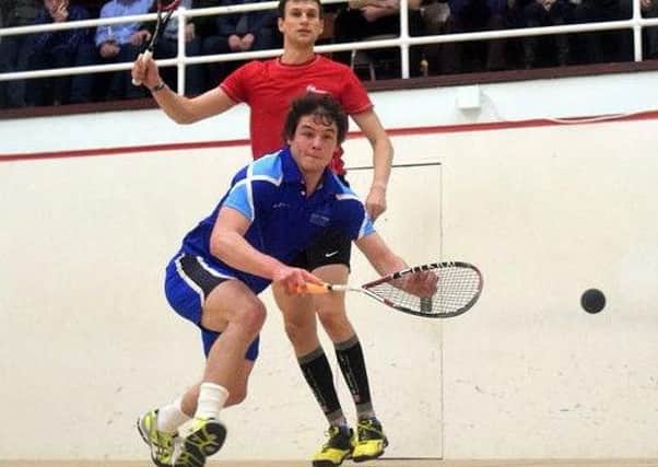 Doug Kempsell, above, is bidding to become the first home winner of the Edinburgh Sports Club Open since John White in 2004