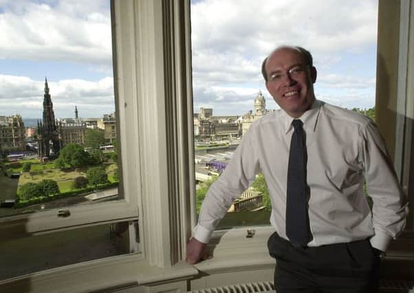 Former HBOS chief executive James Crosby in his office on The Mound. File picture: Ian Rutherford