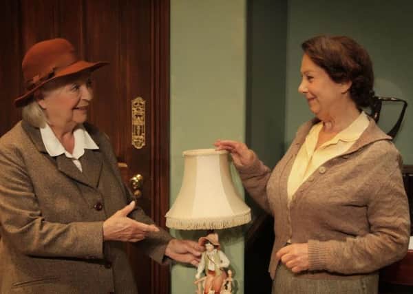 Sarah Thomas and Judy Cornwall in A Murder is Announced. Picture: contributed