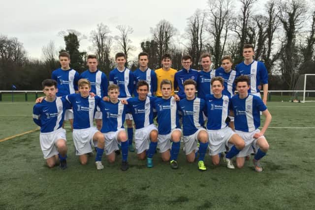 Musselburgh Windsor 17s hit the goal trail against Valspar FC in the Scottish Cup at Pinkie