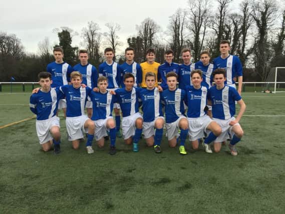 Musselburgh Windsor 17s hit the goal trail against Valspar FC in the Scottish Cup at Pinkie