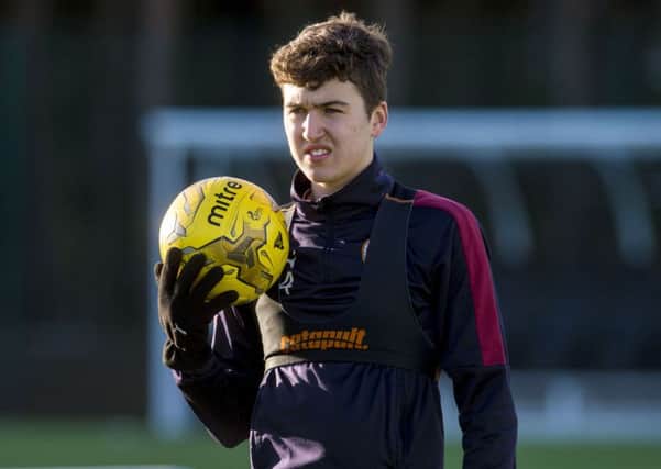 Dario Zanatta knows he faces stiff competition to get into the Hearts first team. Pic: SNS