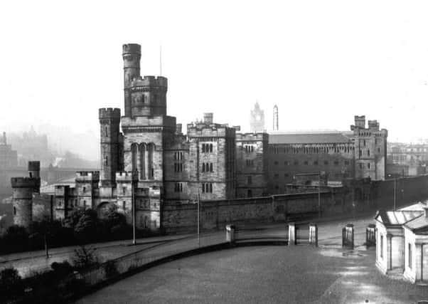 Calton Jail in the 1920s. Picture: TSPL