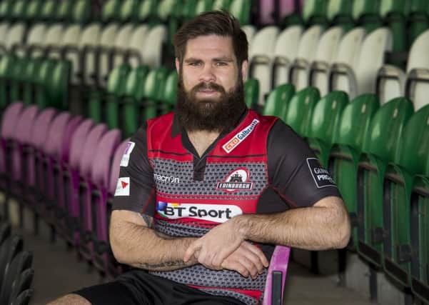 Edinburgh Rugby have tied Cornell du Preez down with a new deal. Pic: SNS