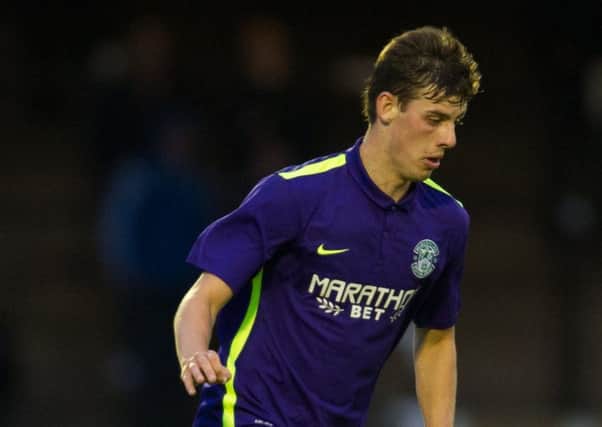 Aaron Dunsmore agreed to the move after chatting with Hibs coach Joe McBride about the opportunity