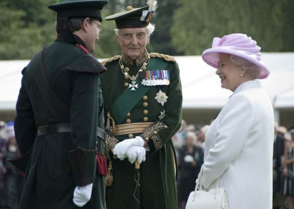 The Queen's outfit she wore at the garden party in 2009 is to go on show. Picture: Royal Collection Trust