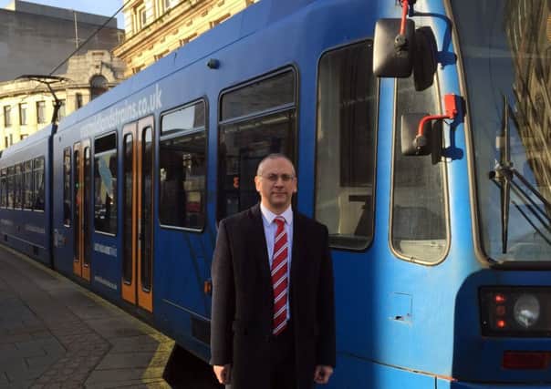 Jim Eadie checks out Sheffield's tram-train