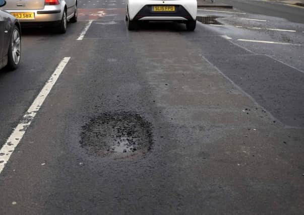The state of the city's roads is an ongoing gripe among residents. Picture: Jane Barlow