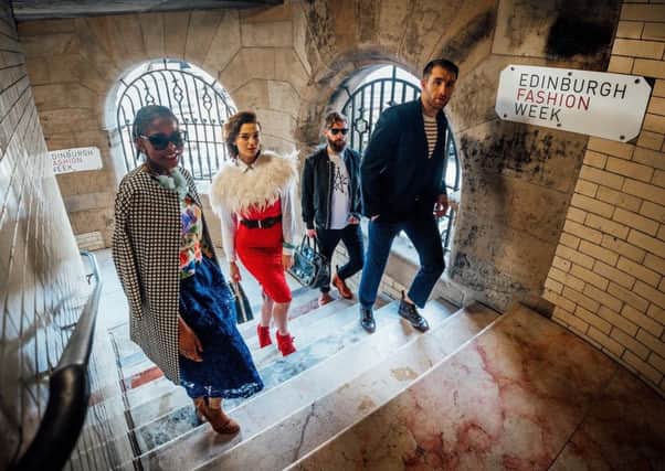 Edinburgh Fashion Week is back in the Capital. Picture: Dominic Martin