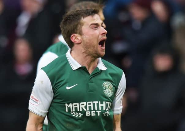 Lewis Stevenson is nearing his 300th appearance for Hibs