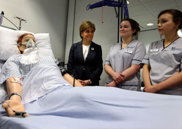 Nicola Sturgeon is set to make a major speech outlining the challenge facing the healthcare sector. Picture: PA