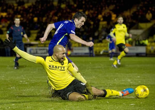Hibs couldn't find a way past Livingston. Pic: SNS