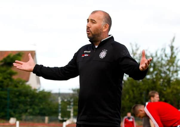 Linlithgow manager David McGlynn couldn't fault his players