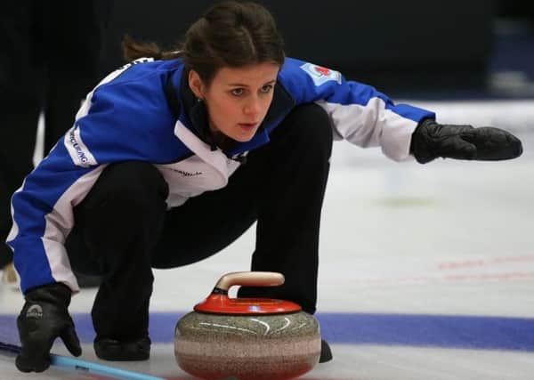 Gina Aitken was ahead until the final end against the former world champion