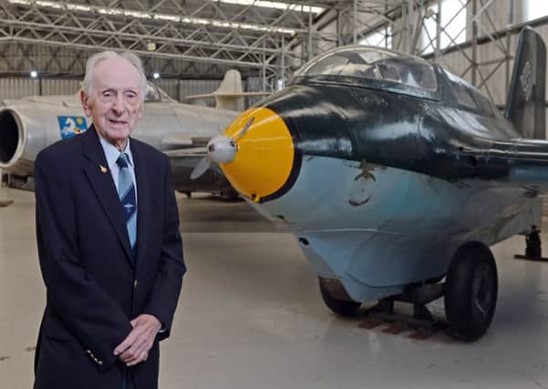 Eric Winkle Brown pictured last year. Picture: Neil Hanna