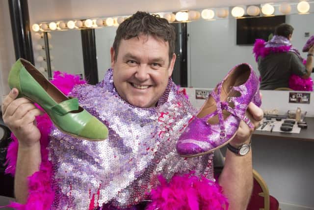 Tony Maudsley plays Edna Turnblad in Hairspray. Picture Ian Rutherford