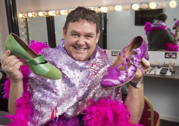Tony Maudsley plays Edna Turnblad in Hairspray. Picture Ian Rutherford