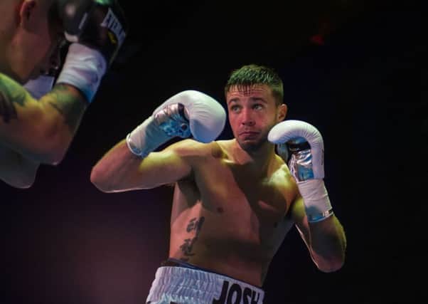 Josh Taylor is set for his fourth pro bout on Saturday in Manchester on the undercard of the Frampton/Quigg bill. Picture: Steven Scott Taylor